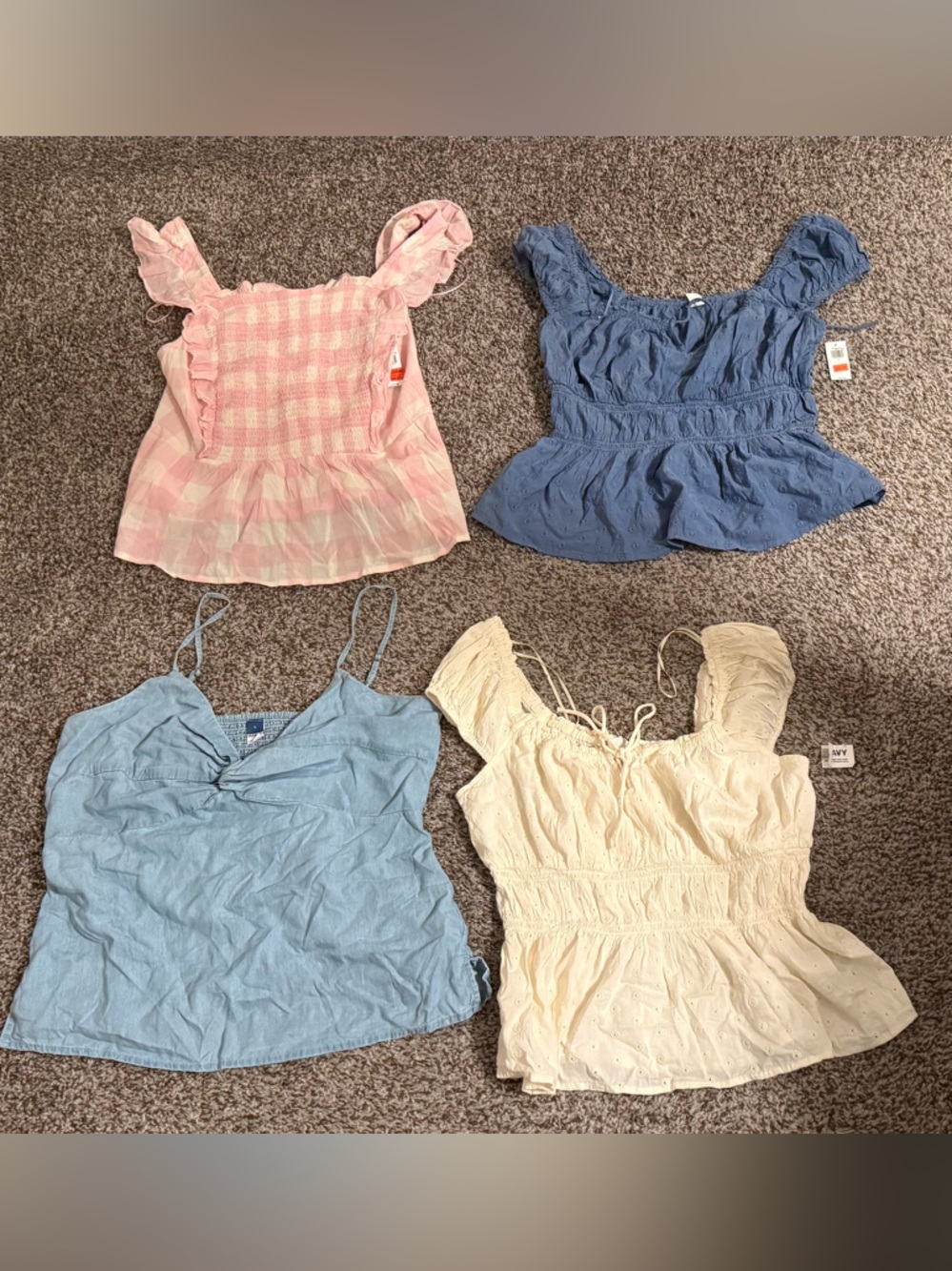 Bundle Of 4 Old Navy Tops! Women's Size Large. All NWT. Great Savings!
